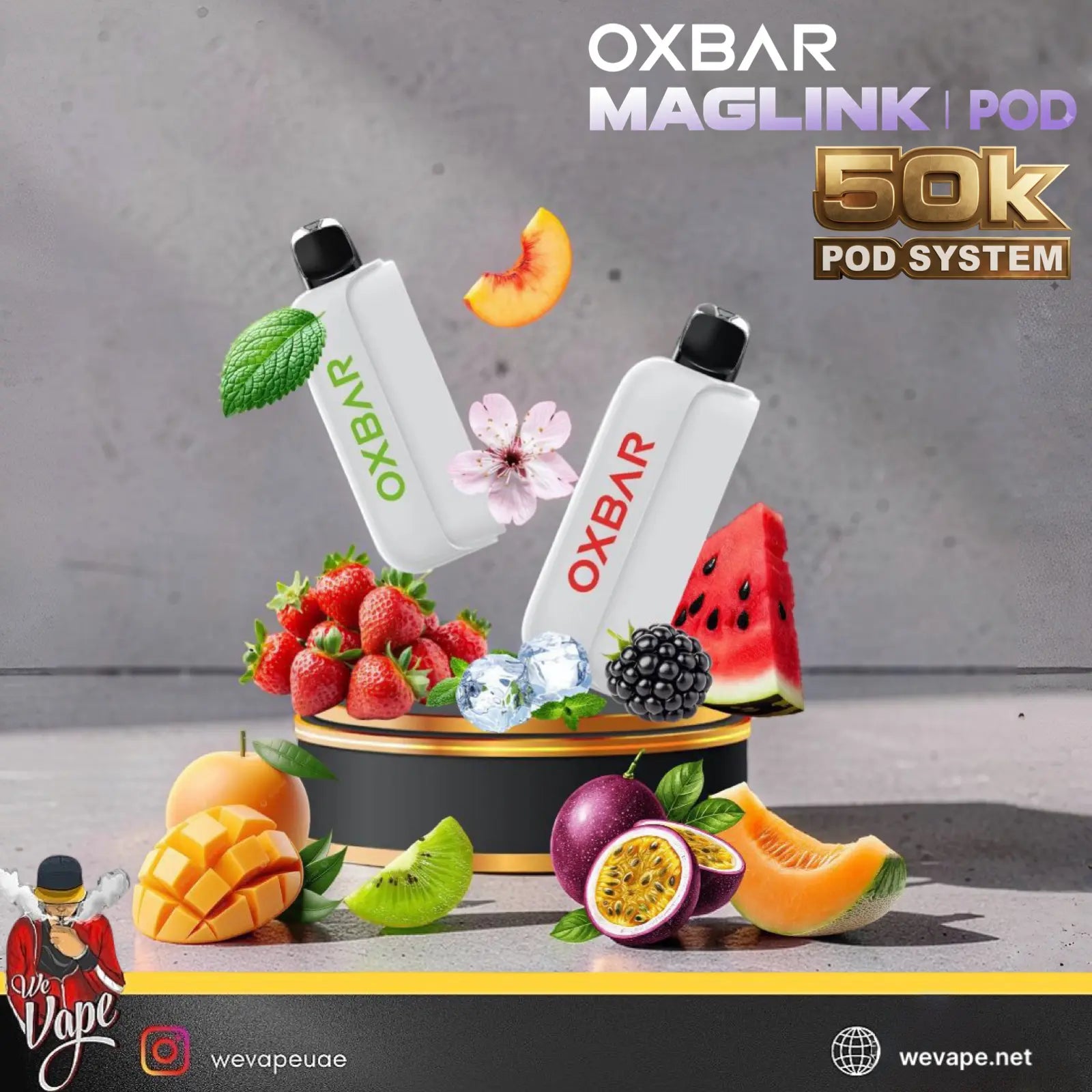 OXBAR MAGLINK POD 50000 Puffs We Vape Disposable Pod