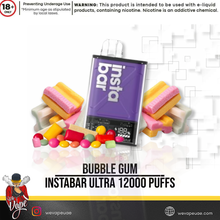 Load image into Gallery viewer, InstaBar ULTRA 12000 Disposable Vape
