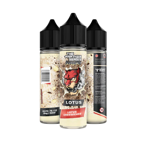 Delicious Lotus Cheesecake E-Liquid by DR. VAPES