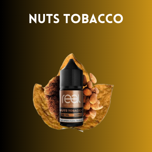 REAL VAPE Nuts Tobacco 30ml (Saltnic)