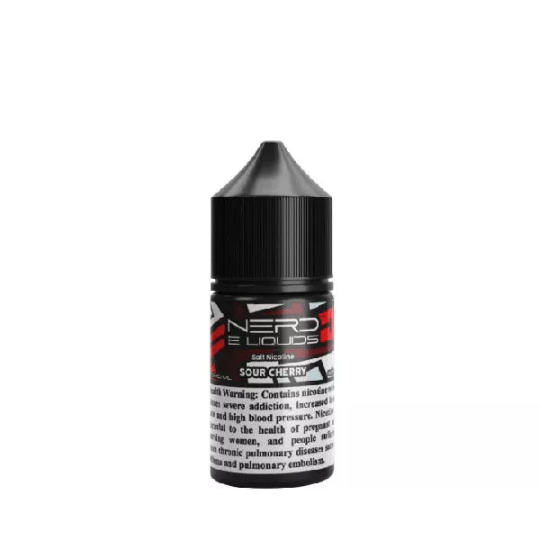  Sour Cherry by Nerd Saltnic e-liquid.