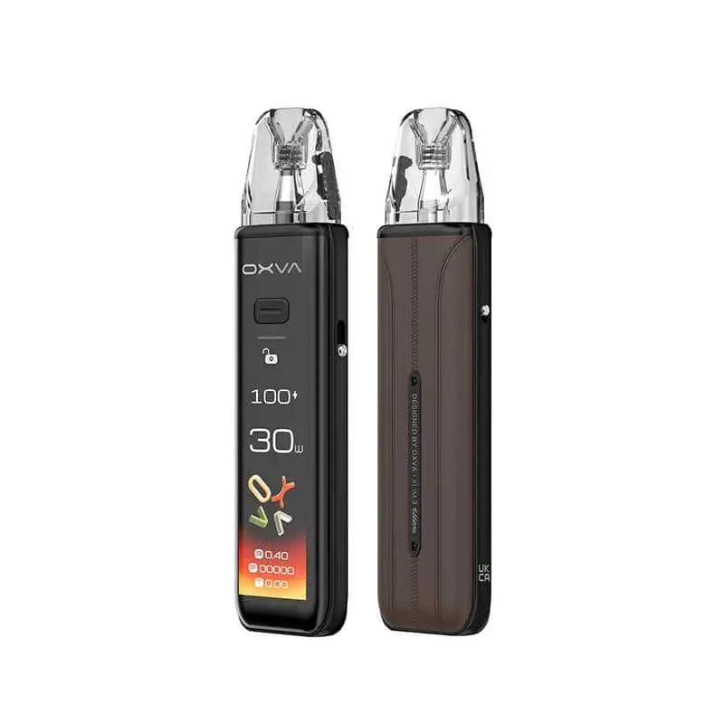 OXVA vaping device with digital display on a white background. ORDER NOW!