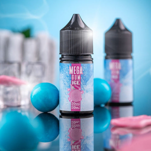 GRAND Mega Gum Ice Saltnic Vape Juice Bottle