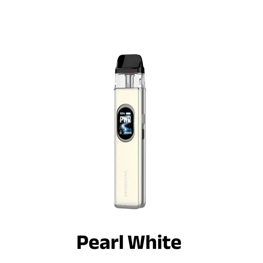 Vape device in pearl white color on a white background. Order Now and get 20% OFF.