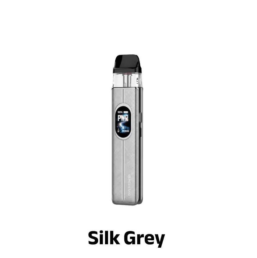 Vape device in silk grey color on a white background. Order Now and get Free Delivery.