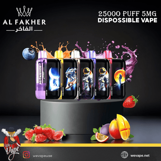 Al Fakher 25K Ultra Disposable Vape Kit – 25,000 Puffs, 5MG Nicotine - We Vape