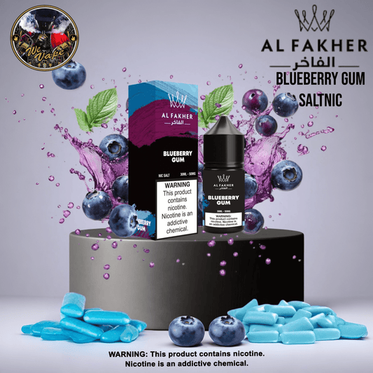 Al Fakher Blueberry Gum SaltNic 30ml E - Liquid - We Vape