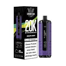Al Fakher – Crown Bar 15,000 HYPER MAX DTL Disposable Vape (5MG | 0.5% Nicotine) - We Vape