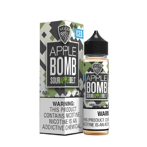 Apple Bomb Iced by VGOD - Premium apple and menthol e-liquid