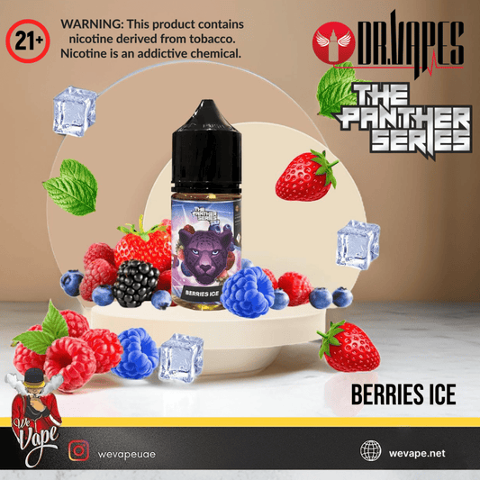 Berries Ice - The Panther Series By Dr Vapes (30mg) - We Vape