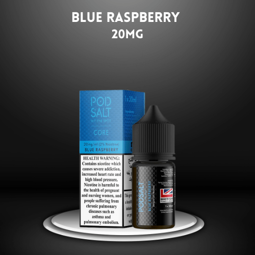 Blue Raspberry by PODSALT (Saltnic) - We Vape