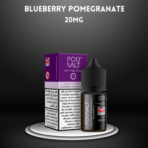 Blueberry Pomegranate by PODSALT (Saltnic) - We Vape