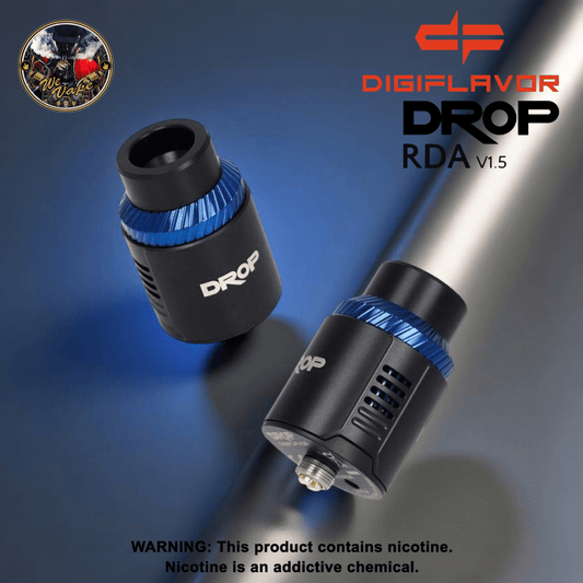 Digiflavor DROP RDA V1.5 – 24mm Dual Coil Rebuildable Dripper - We Vape