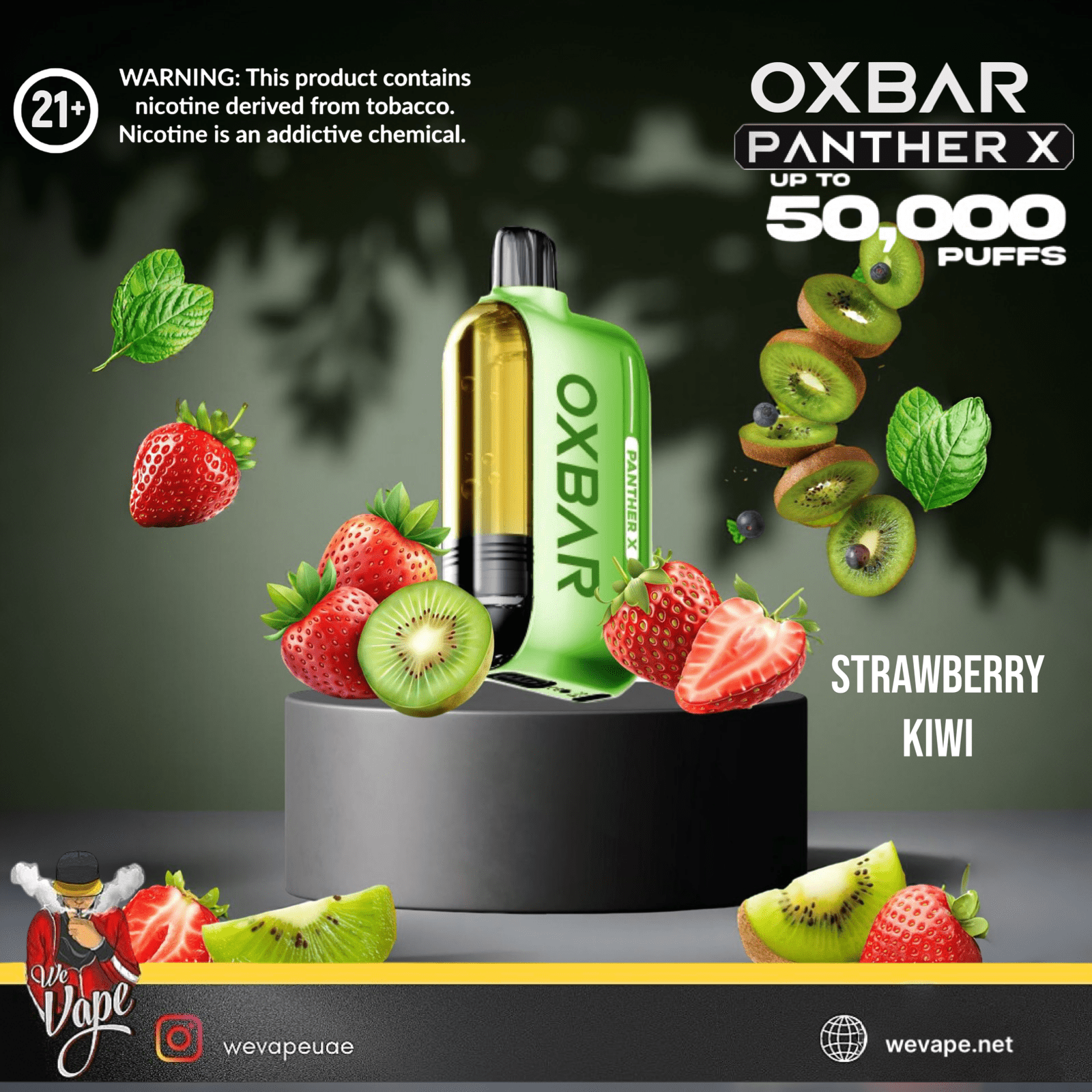 Dr Vapes OXBAR Panther X 50000 Puffs Disposable Vape Kit - We Vape
