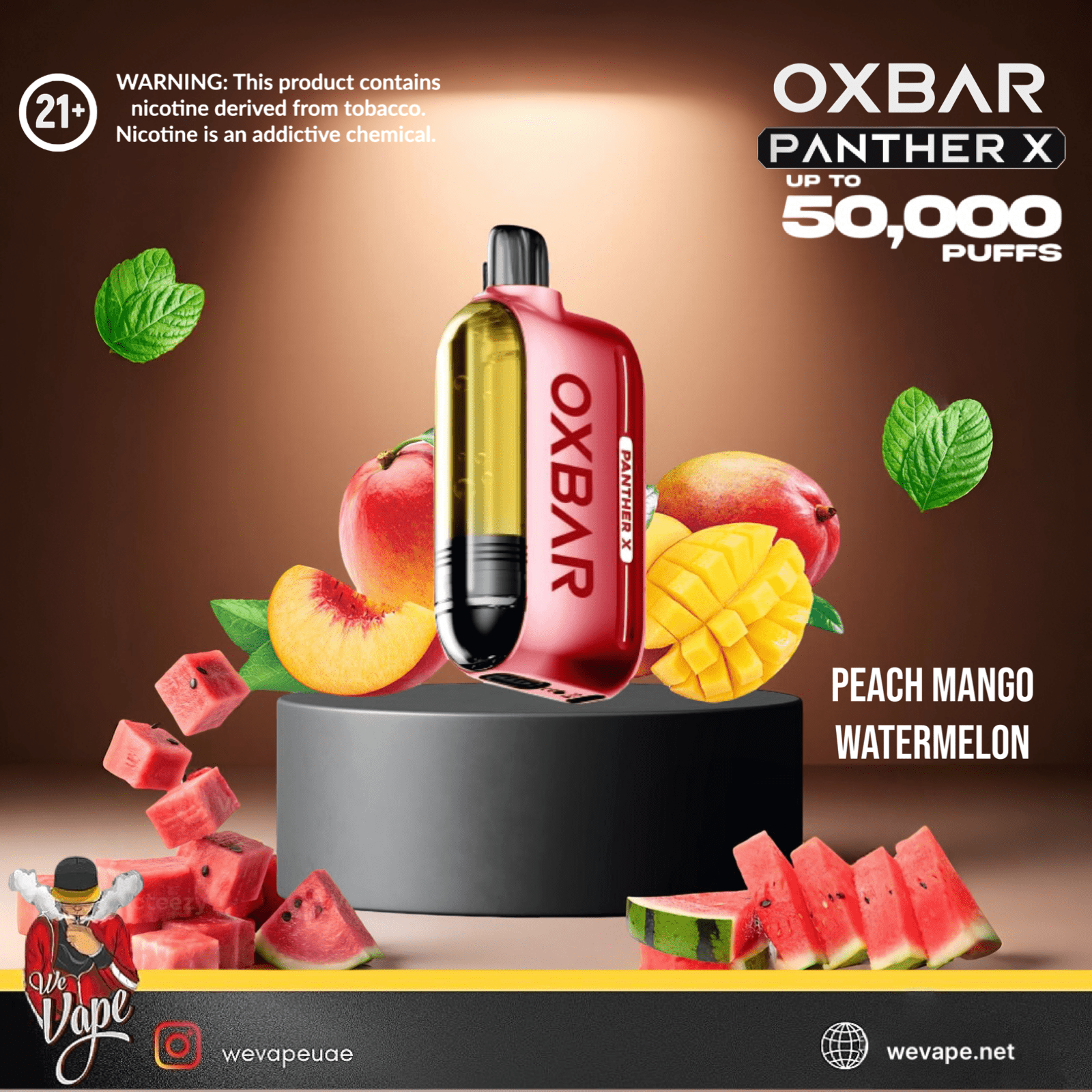Dr Vapes OXBAR Panther X 50000 Puffs Disposable Vape Kit - We Vape