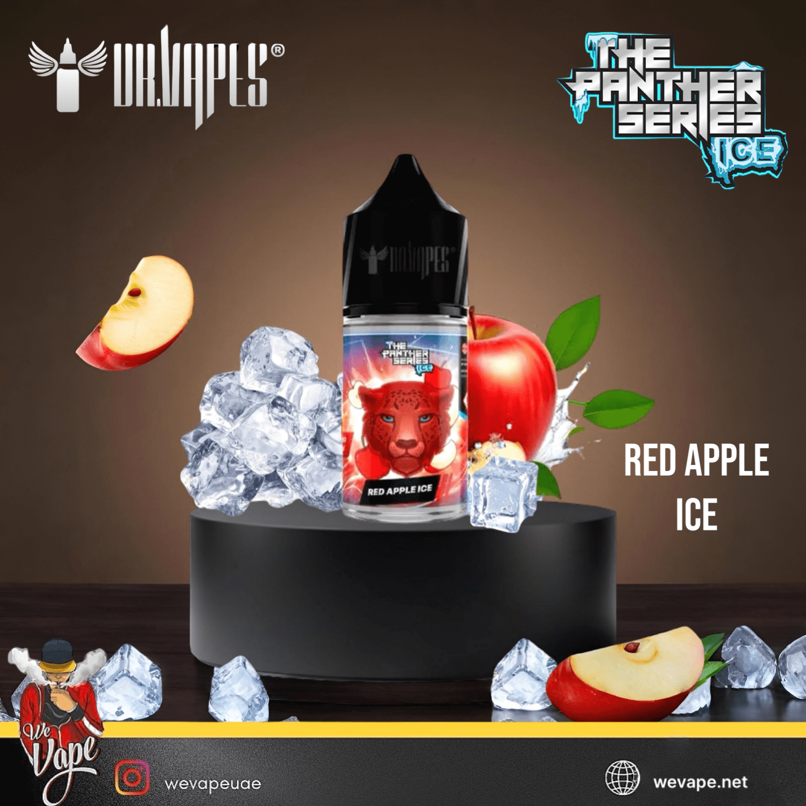 DR VAPES - Red Apple Ice 30ml Salt Nic - We Vape