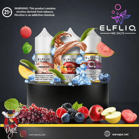 ELF LIQ Ice King Nic Salt 30ML by ELF BAR – Icy Menthol E - Liquid - We Vape