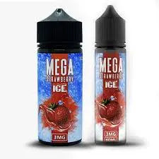 GRAND E - LIQUIDS - Mega Strawberry Ice E - Liquid 60ML / 120ML - We Vape