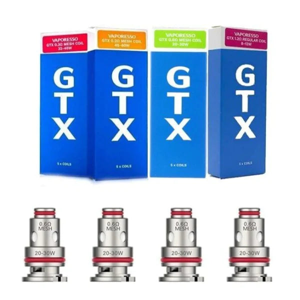 VAPORESSO GTX Replacement Coils 5pcs