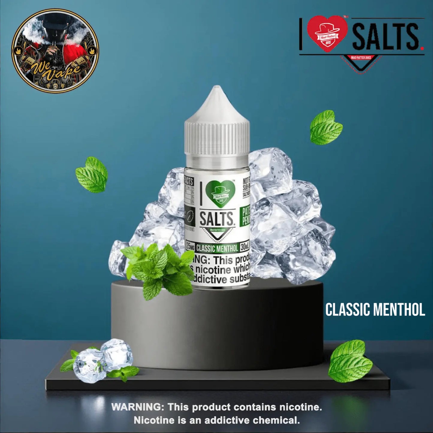 I Love Salts Classic Menthol Salt Nicotine - We Vape