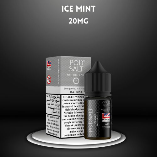 Ice Mint by PODSALT (Saltnic) - We Vape