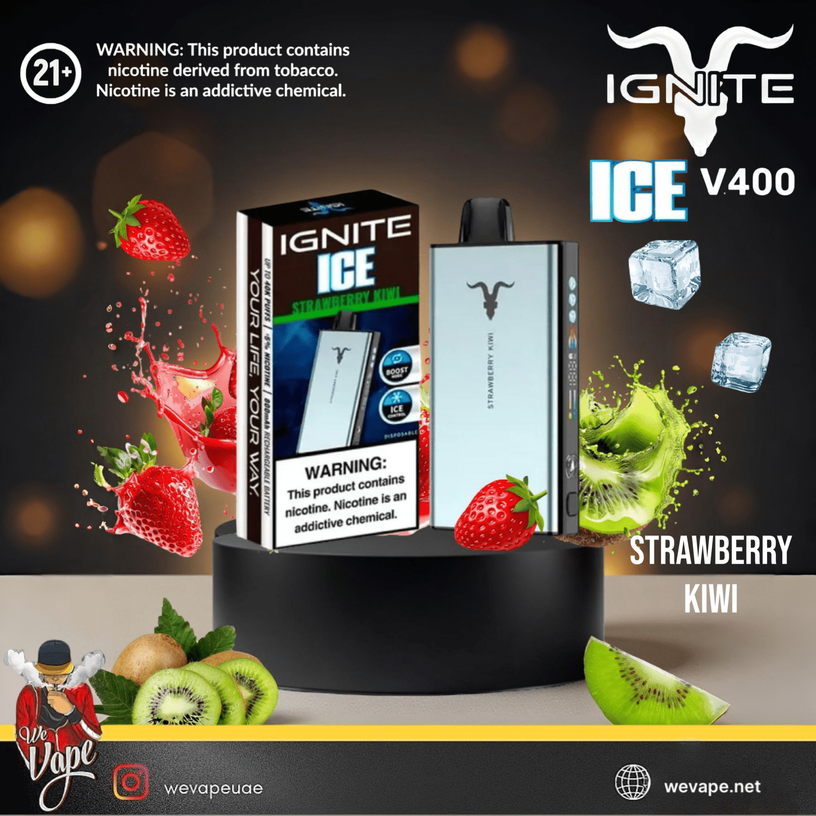 IGNITE ICE 40K Disposable Vape Kit – 40,000 Puffs 50MG - We Vape