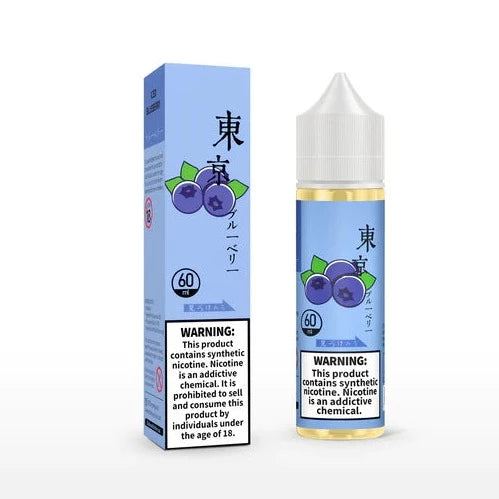 Iced Blueberry TOKYO Vape Juice Bottle