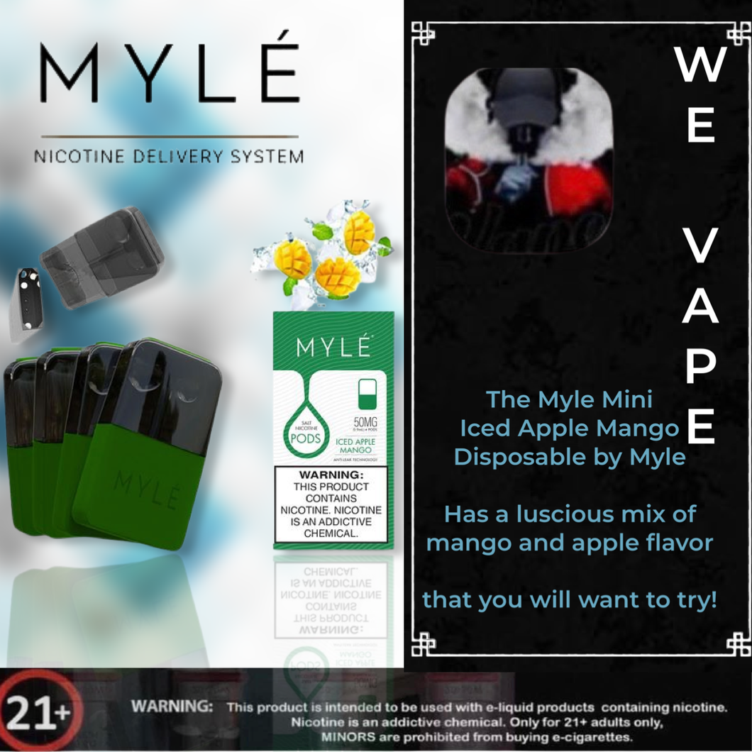 Image of Myle Replacement Pod Iced Apple Mango