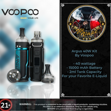 Load image into Gallery viewer, Argus 40W Pod System By Voopoo - Versatile and powerful vaping device with advanced features and exceptional performance.
