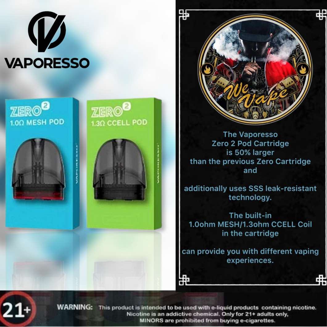 Vaporesso Zero 2 Replacement Pod - Elevate Your UAE Vaping Experience with Quality and Versatility.