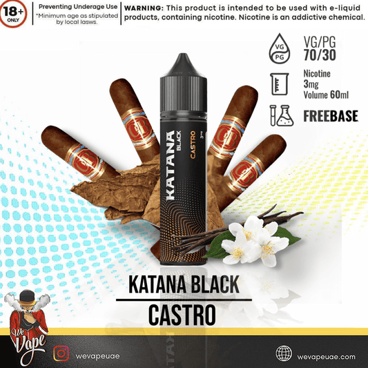 Katana Black Castro By Tokyo - We Vape