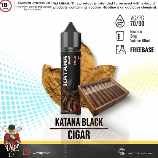 Katana Black Cigar By Tokyo - We Vape