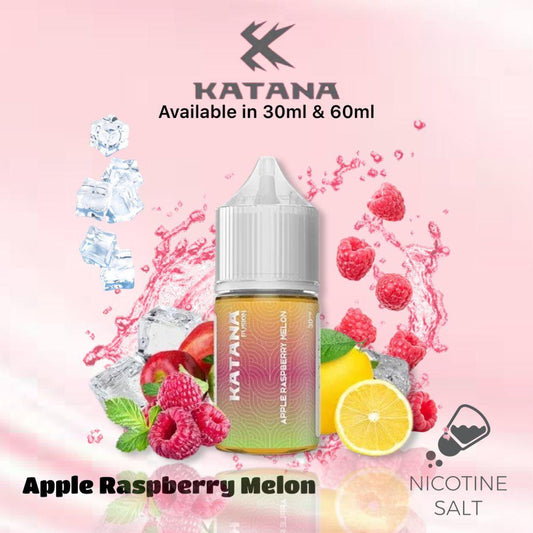 Katana Fusion Apple Raspberry Melon By Tokyo (Saltnic) - We Vape
