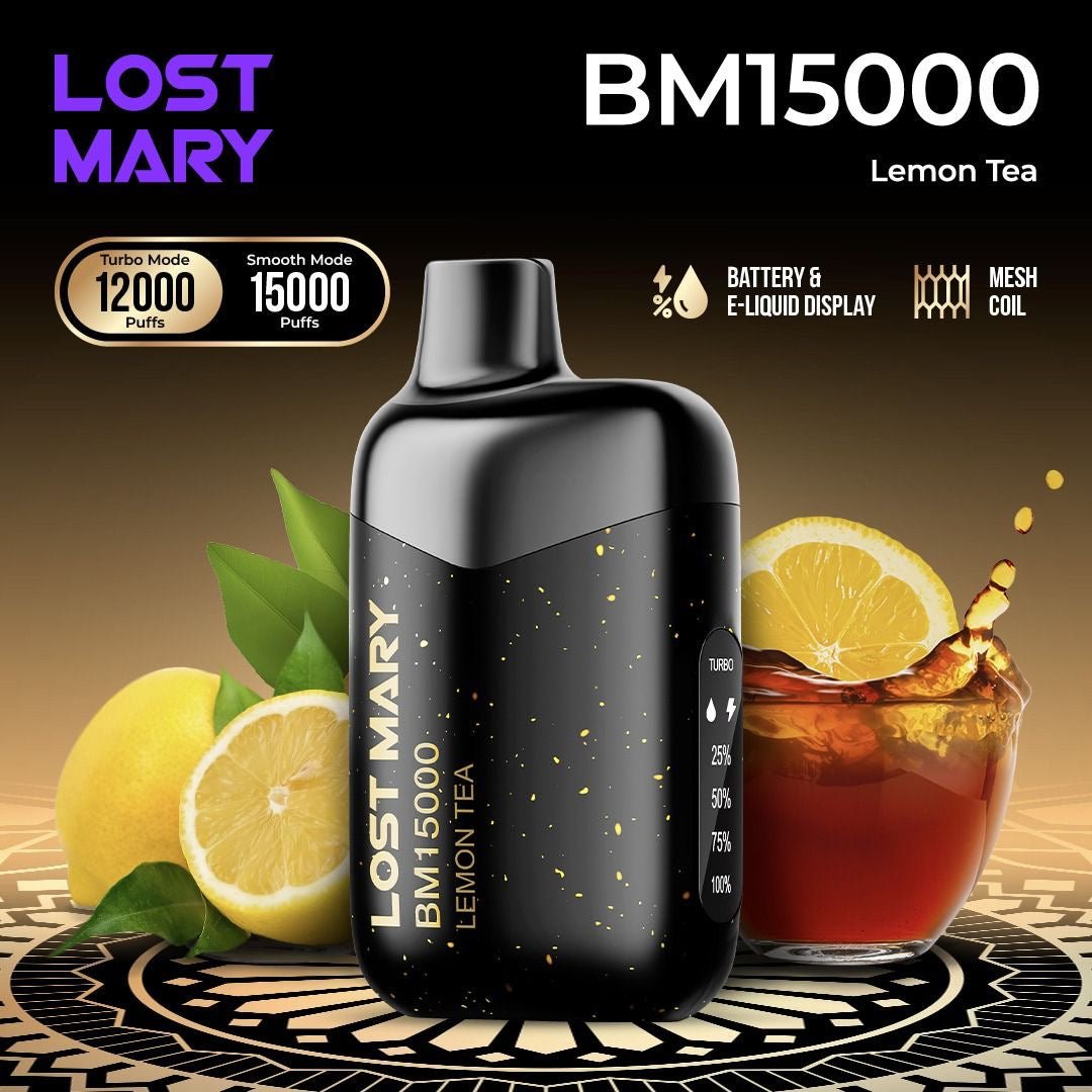 LOST MARY BM15000 Puffs Disposable Pod – High - Capacity Mesh Coil Rechargeable Vape - We Vape
