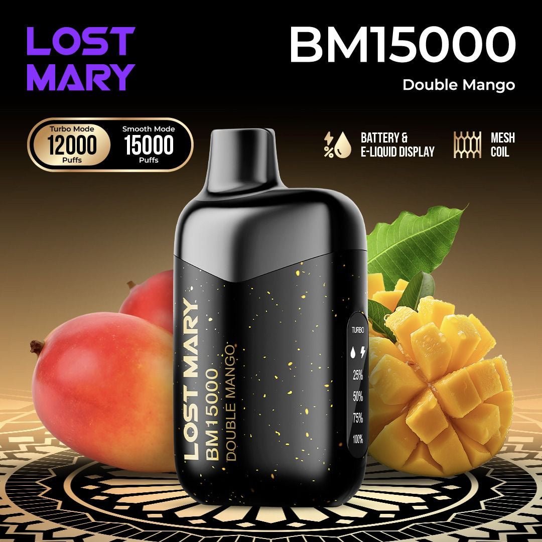 LOST MARY BM15000 Puffs Disposable Pod – High - Capacity Mesh Coil Rechargeable Vape - We Vape