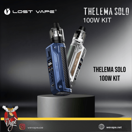 Lost Vape Thelema Solo 100W Kit | Single 21700/18650 Battery Mod - We Vape