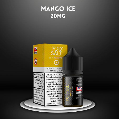 Mango Ice by PODSALT (Saltnic) - We Vape