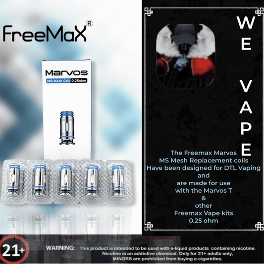 Marvos Replacement Coils By Freemax - We Vape