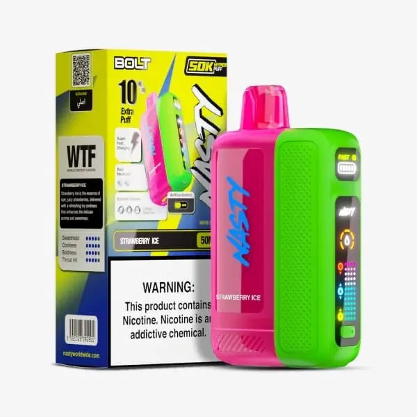 NASTY BOLT Hyper Beast 50000 - Disposable Vape Pod 50000 PUFFS - We Vape