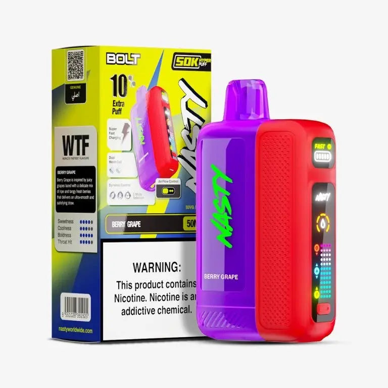 NASTY BOLT Hyper Beast 50000 - Disposable Vape Pod 50000 PUFFS - We Vape
