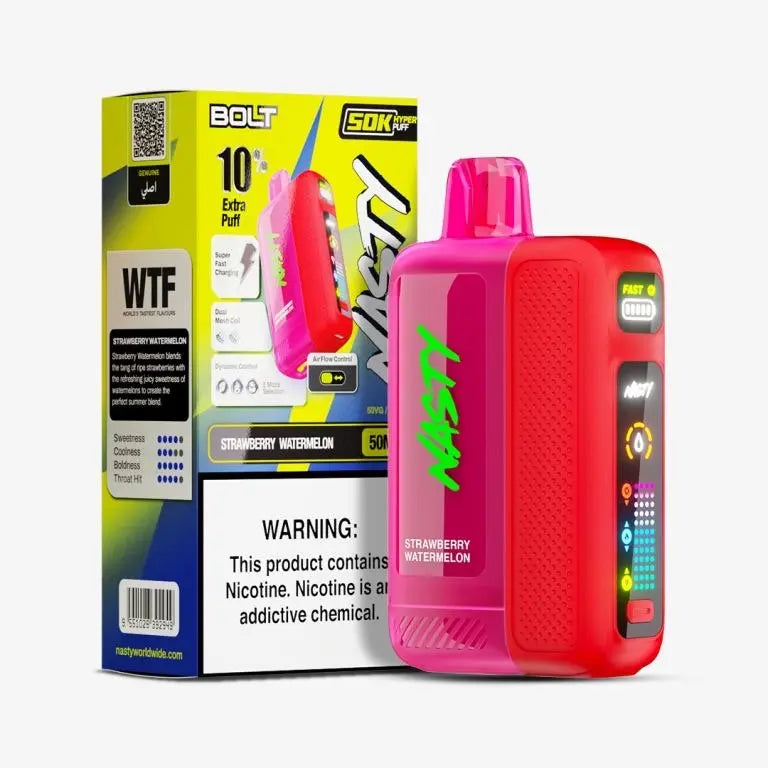 NASTY BOLT Hyper Beast 50000 - Disposable Vape Pod 50000 PUFFS - We Vape