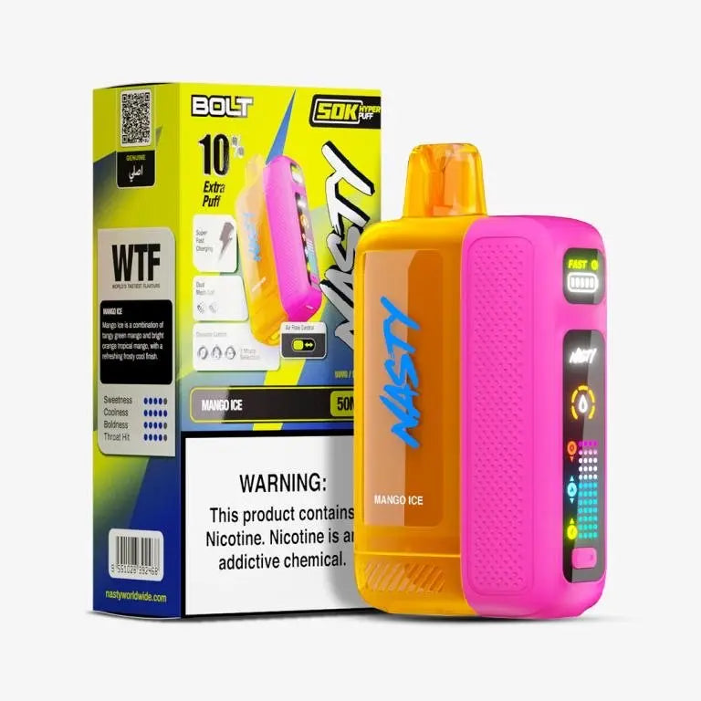 NASTY BOLT Hyper Beast 50000 - Disposable Vape Pod 50000 PUFFS - We Vape