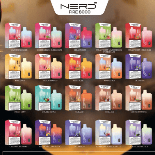 NERD Fire 8000 Puffs Disposable Vape - We Vape