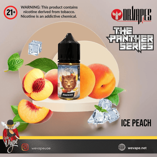 Peach Ice - The Panther Series By Dr Vapes (30mg) - We Vape