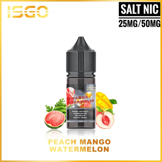 Peach Mango Watermelon By ISGO (Saltnic) - We Vape