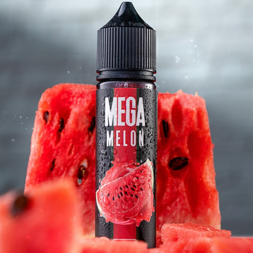 Mega Melon by GRAND - A delightful blend of ripe melons in e-liquid form, perfect for a refreshing vaping experience.