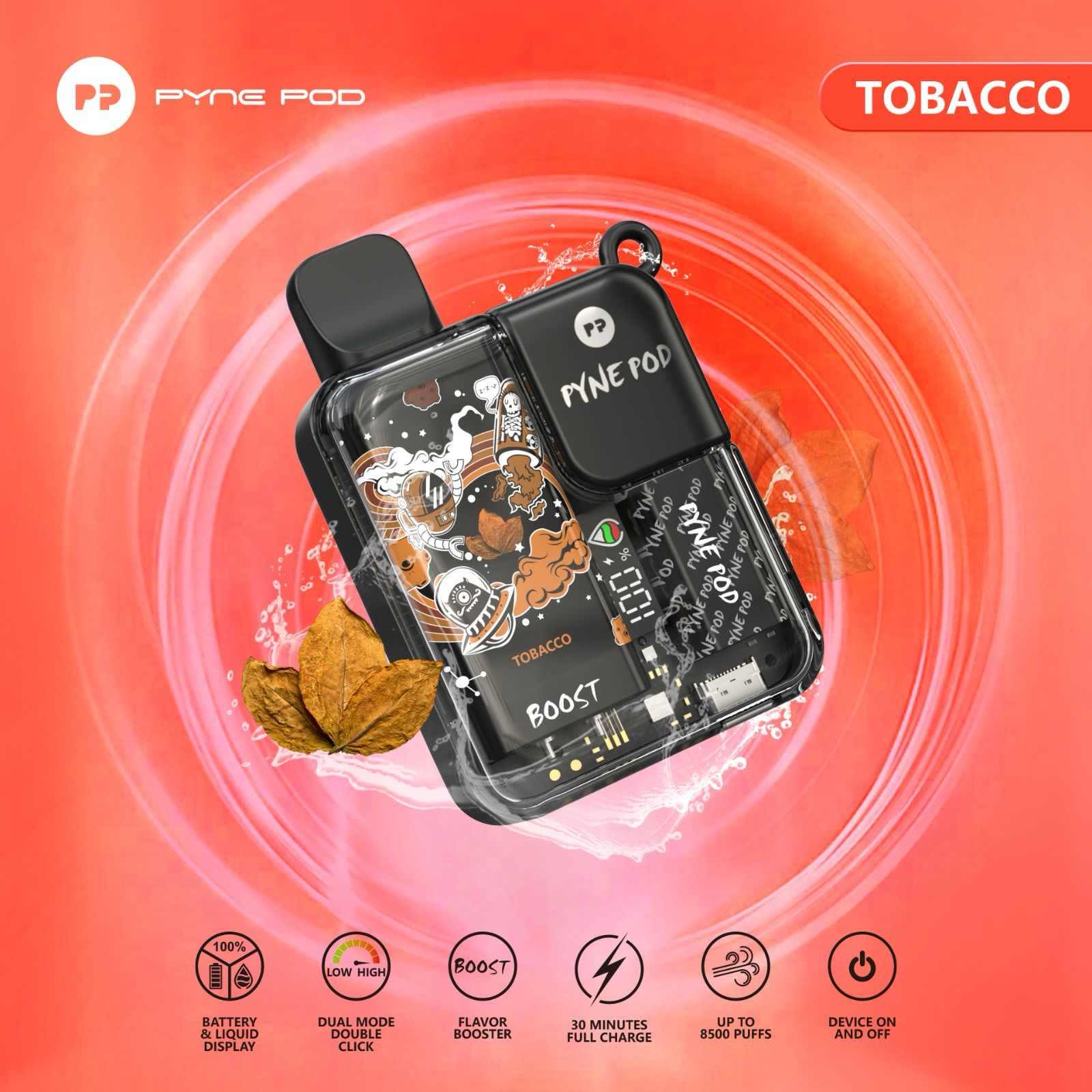 Pyne Pod 8500 Puffs Disposable Vape - We Vape