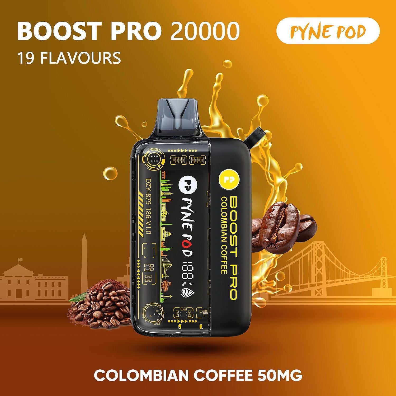 Pyne Pod - Boost Pro 20000 Disposable Pod - 50MG - We Vape