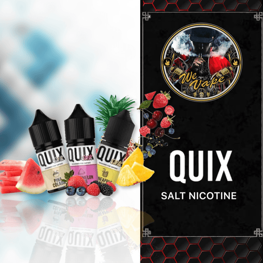 Quix E - Liquid 50mg (Salt Nicotine) - We Vape