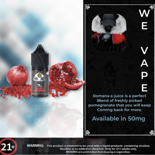 Romana E - Liquids (Salt Nicotine) - We Vape